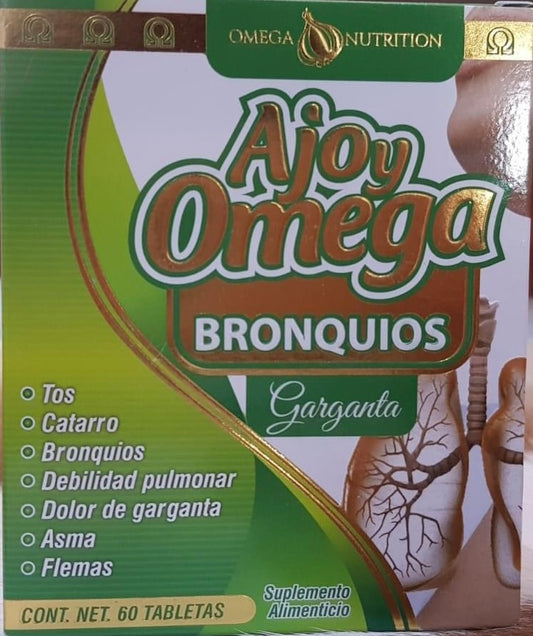 Ajo y Omega BRONQUIOS y Garganta