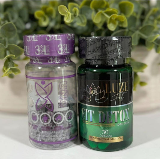 3xl uno y Fit Detox