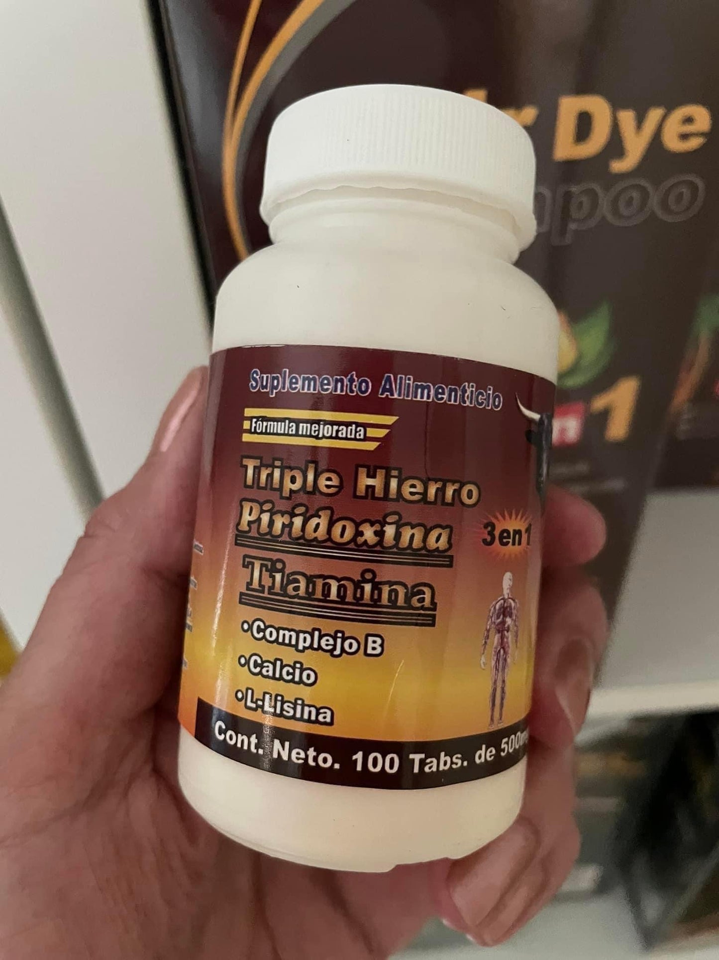 Triple Hierro vitaminas