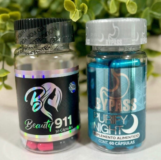 Combo Beauty 911 y Bypass purify night