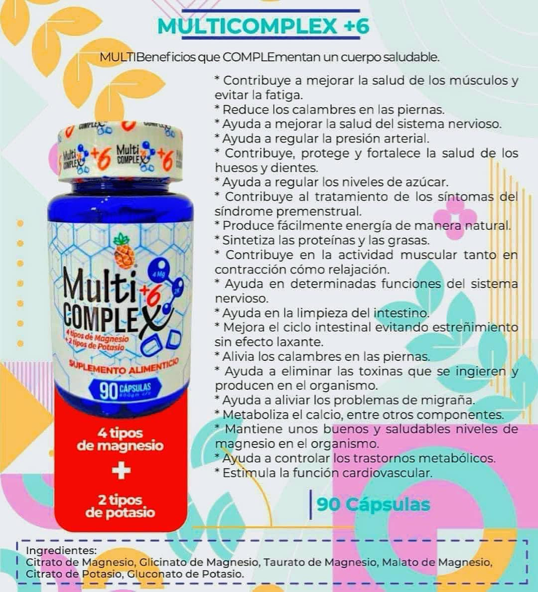 Multicomplex Potasio y Magnesio