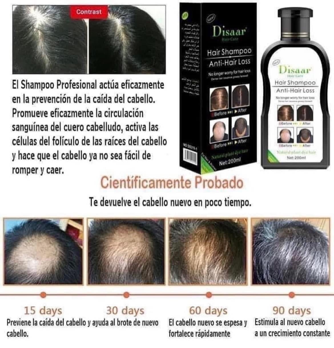 Disaar Shampoo Para Caída De Pelo