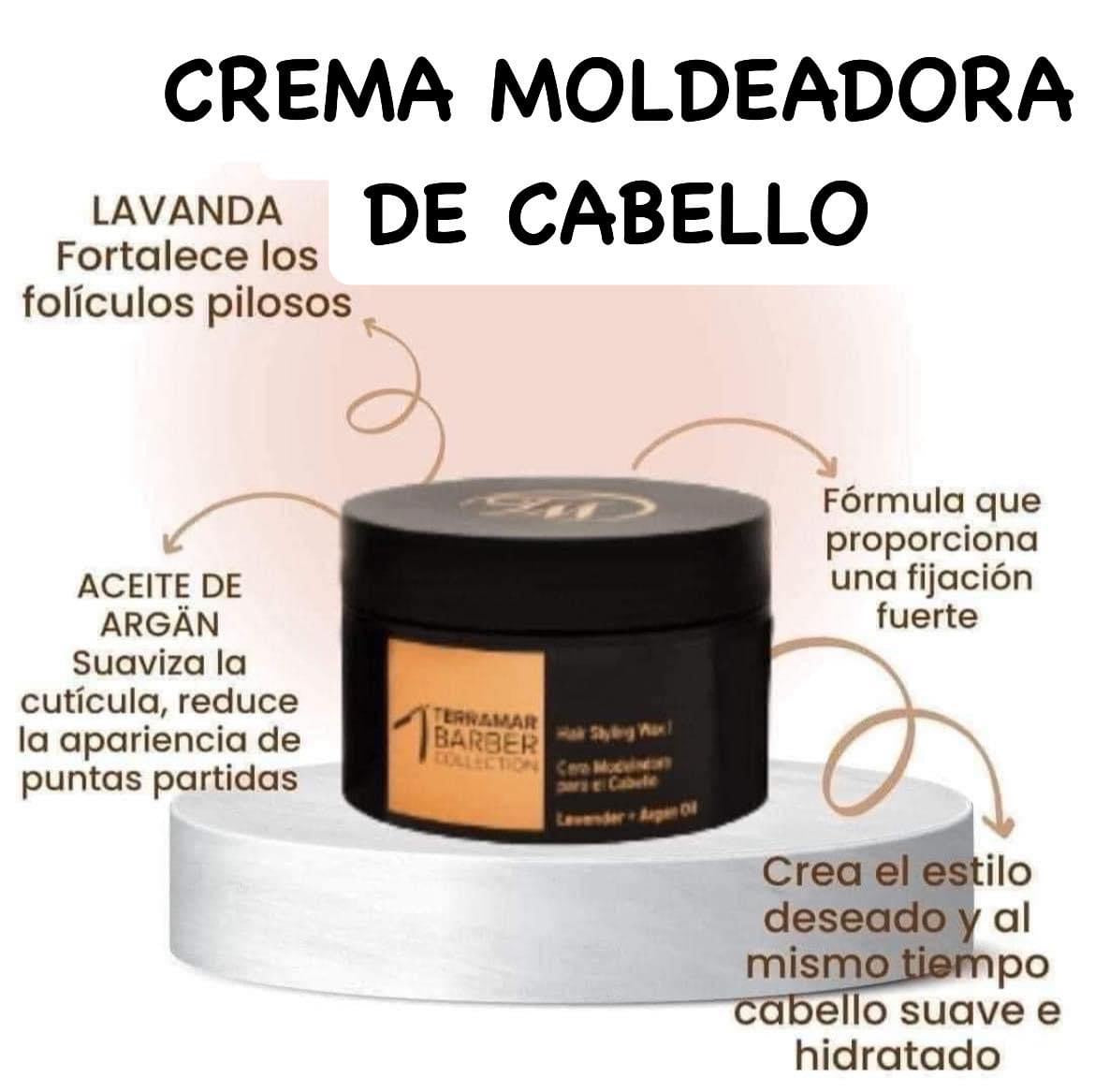 Crema Moldeadora para cabello Terramar